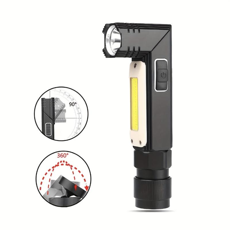 Magnetic 90 Degree Flashlight